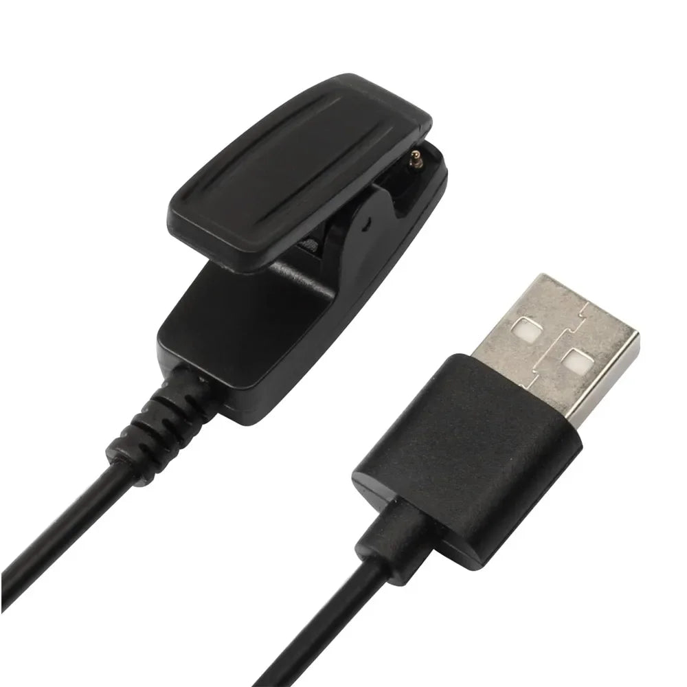 USB Charger For Garmin Forerunner 30/35/235/230/630/735 Lily 2 XT Cable Vivomove Trend/HR Approach S20 Smartwatch Charging Cord