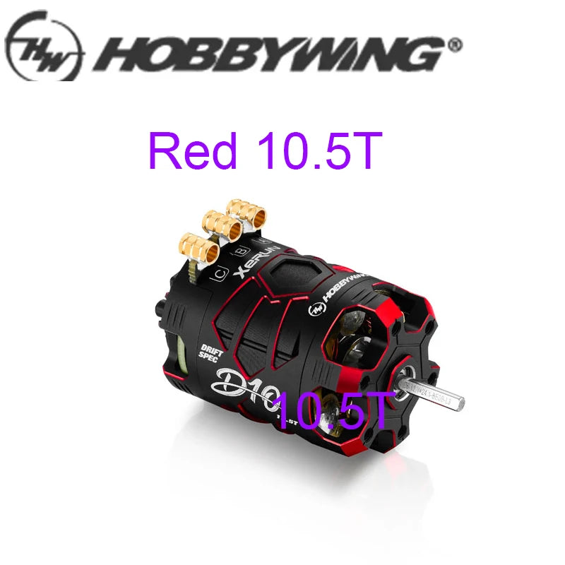 HobbyWing XeRun D10  Brushless Sensored Motor for 1/10 RC Drift Car