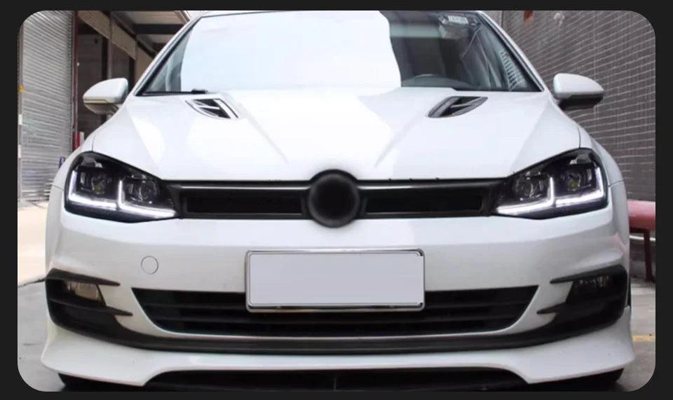 AKD Head Lamp for VW golf 7 MK7 LED 2013-2017 Headlight 7.5 GTI Headlights  DRL Turn Signal High Beam Angel Eye Projector Lens