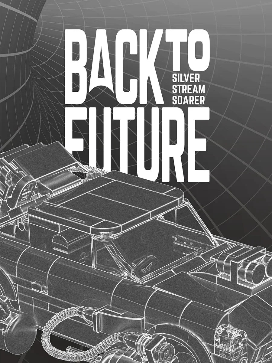 Container Sports Car Back To The Future Series 2 Change Puzzle Building Block Toy Tabletop Decoration Gift With Box