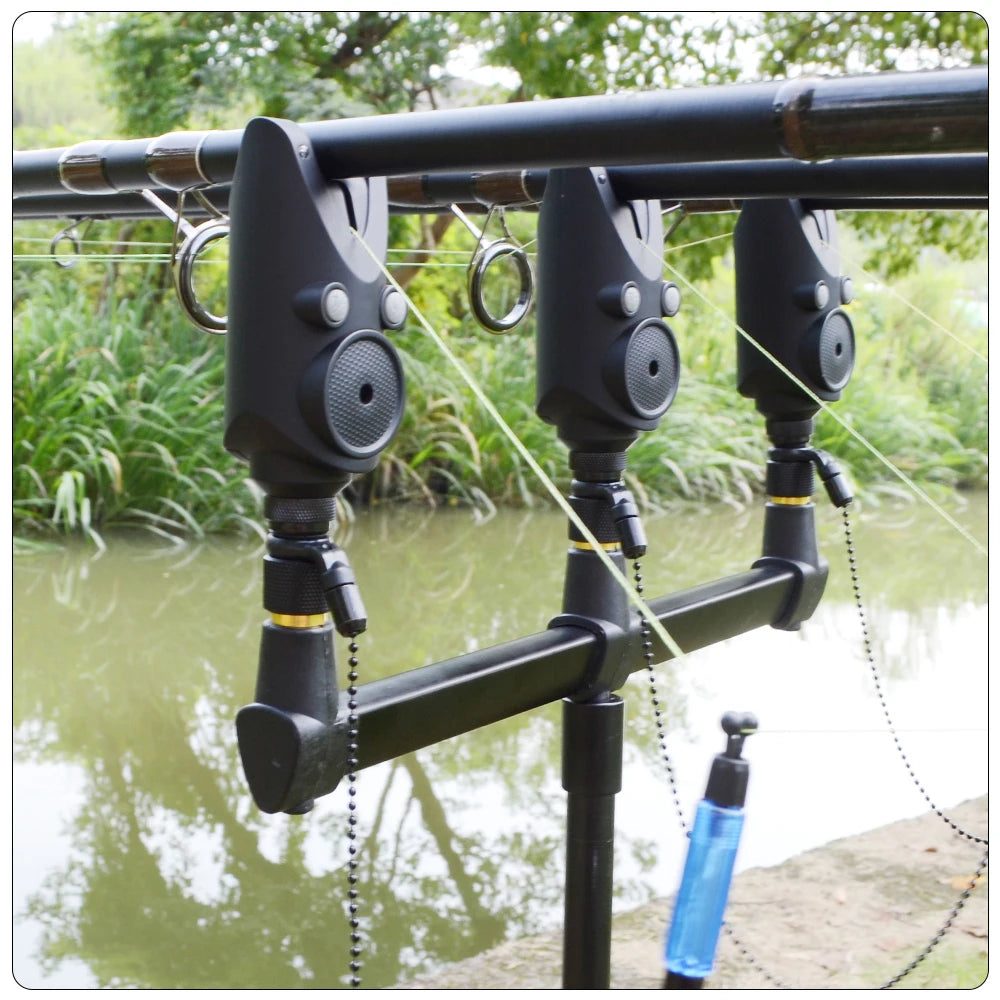 Hirisi Wireless Carp Fishing Alarm Set Waterproof Fishing Bite Alarms Fishing Accessories Fishing Bite Indicator S6