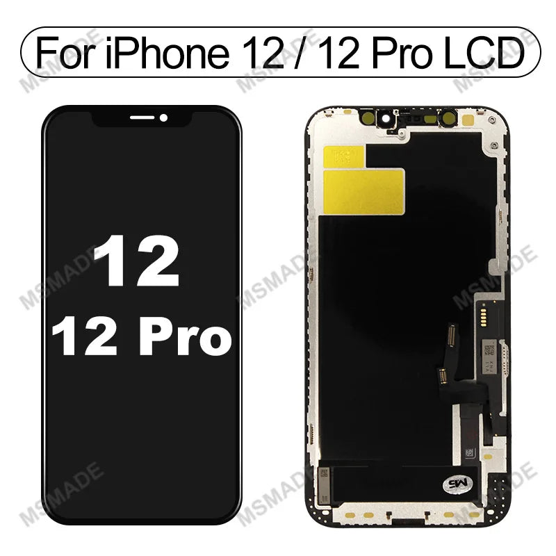 Choice For iPhone 12 Pro Max 13 Mini 12 LCD Display 3D Touch Screen Digitizer For iPhone 14 plus 14 Pro Max 15 Plus Display X XR