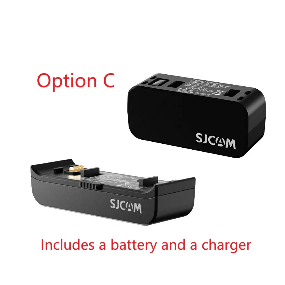 100% Original SJCAM 1050mAh Backup Rechargable Li-on Battery / Charger For SJCAM SJ20 WiFi Sports Action Camera