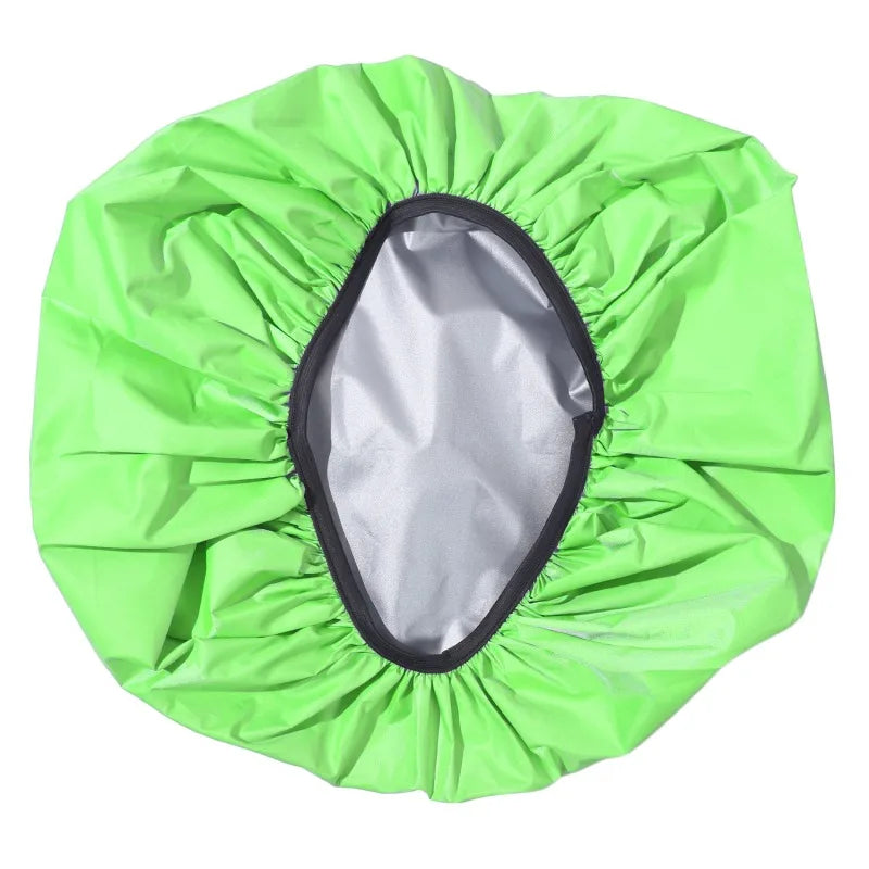 Children's Waterproof Backpack Rain Cover Outdoor Sport Night Cycling Safety Light Rain Cover Case Bag Camping Hiking 35L