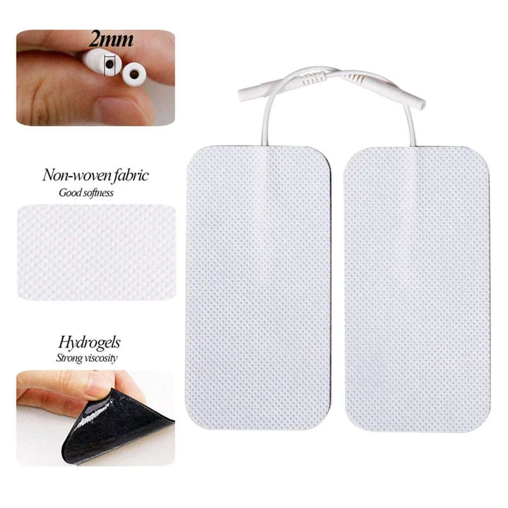 10/20/50PCS Tens Electrode Pads Gel For Acupuncture Physiotherapy Massager Patches Slimming Pulse EMS Muscle Stimulator Sticker