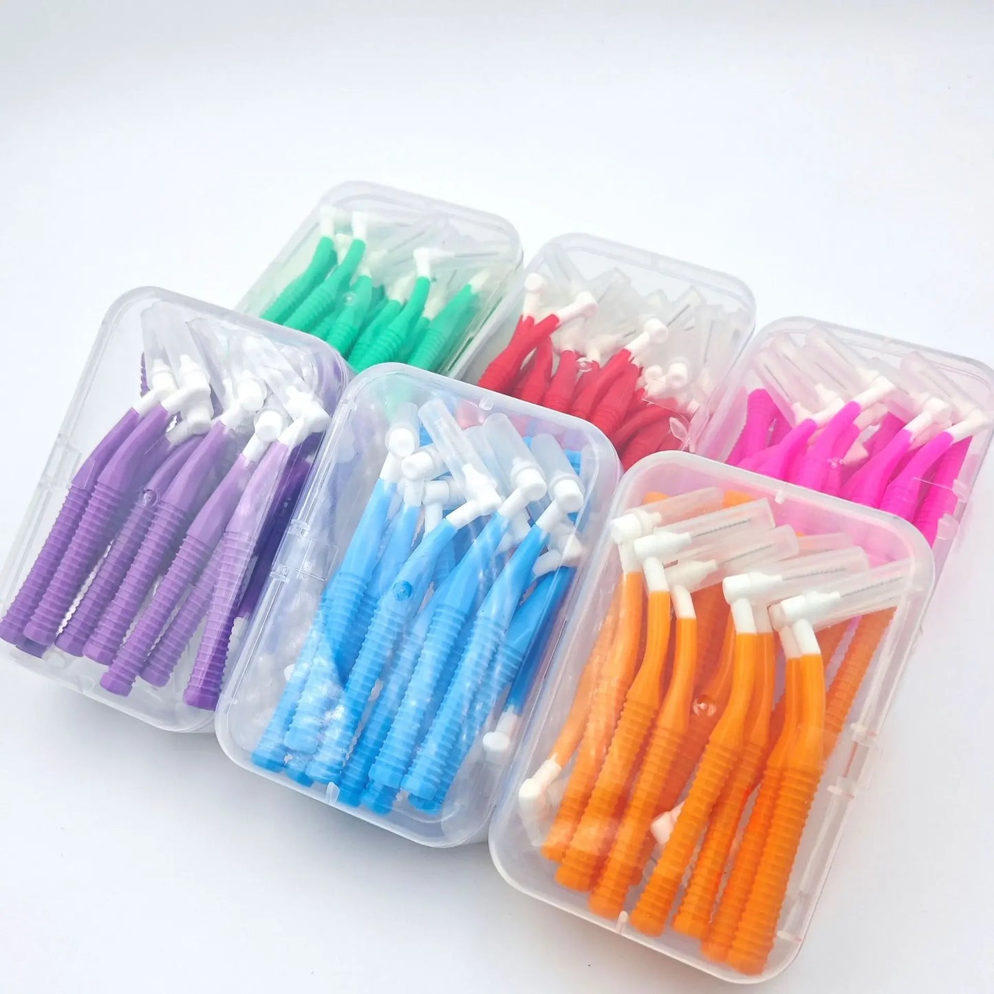 L type Toothbrush Interdental brush interchangeable interdental brush posterior interdental brush orthodontic toothbrush