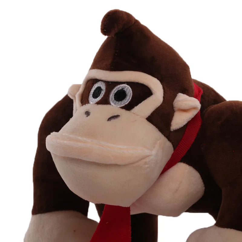 24cm Donkey Kong Plush Toys Cute Monkey Soft Toy Orangutan Plushie Doll Stuffed Animals Gorilla Dolls for Childen Birthday Gifts
