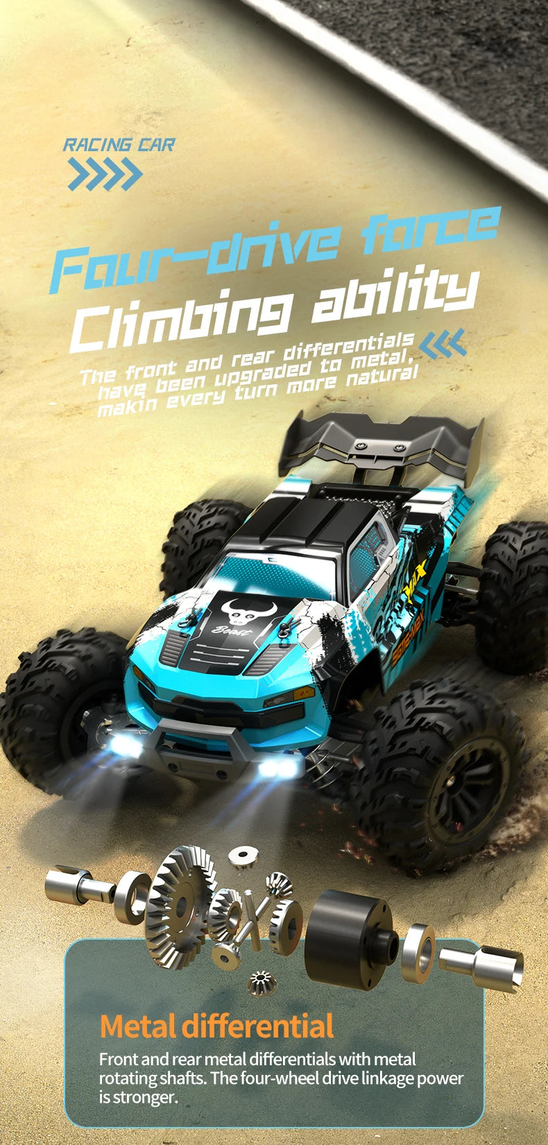 2.4G Remote Control Car 4WD Professional Racing Car SG116PRO/MAX Remote Control Car Brushless High Speed 80KM/H Off-road Drift