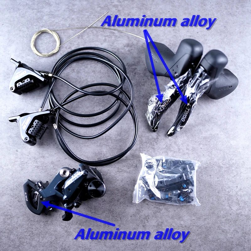 LTWOO GRT / GR9 Disc 1x12s / 1x11s Road Hydraulic Disc Brake Gravel Groupset, 5 kit, Benchmark GRX