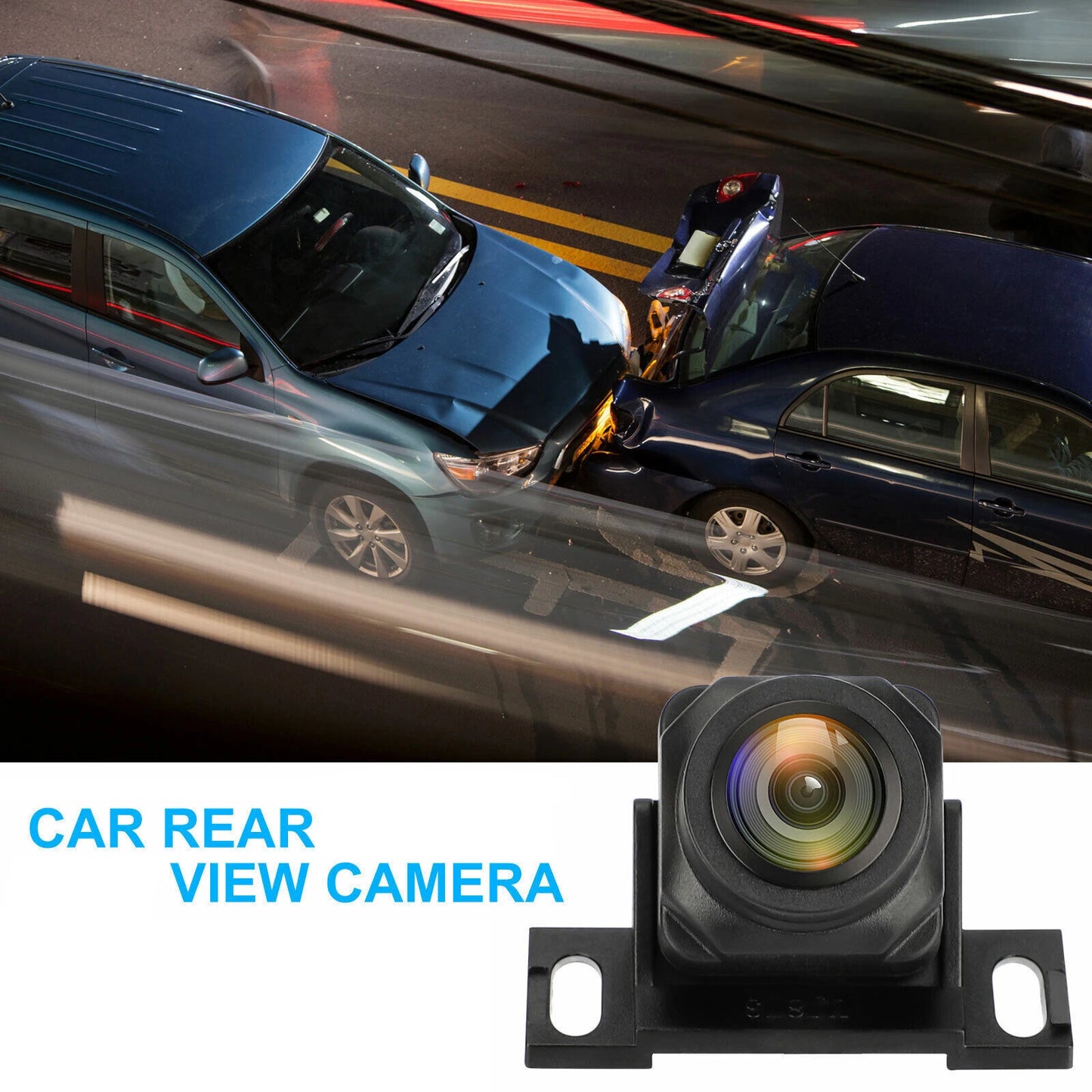 Car Backup Camera, Rear View Reverse Camera Universal For Pickup Truck Car SUV Perfect Angle Night Vision Waterproof