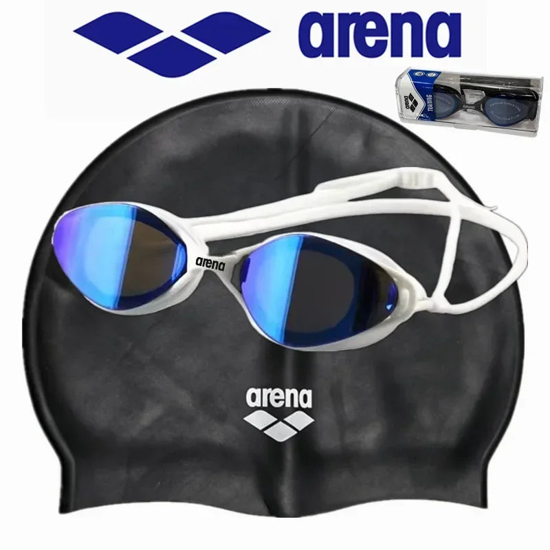 ARENA Professional Adult Anti Fog Swimming Goggles for Men and Women, Waterproof and Adjustable UV Protective Glasses