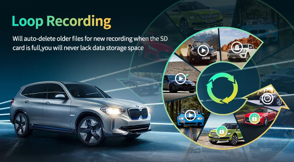 Imagebon 11.3″ 4K ADAS Rearview Mirror Camera Wireless CarPlay & Android Auto 3 Channel Recording Dash Cam GPS Navigation DVR