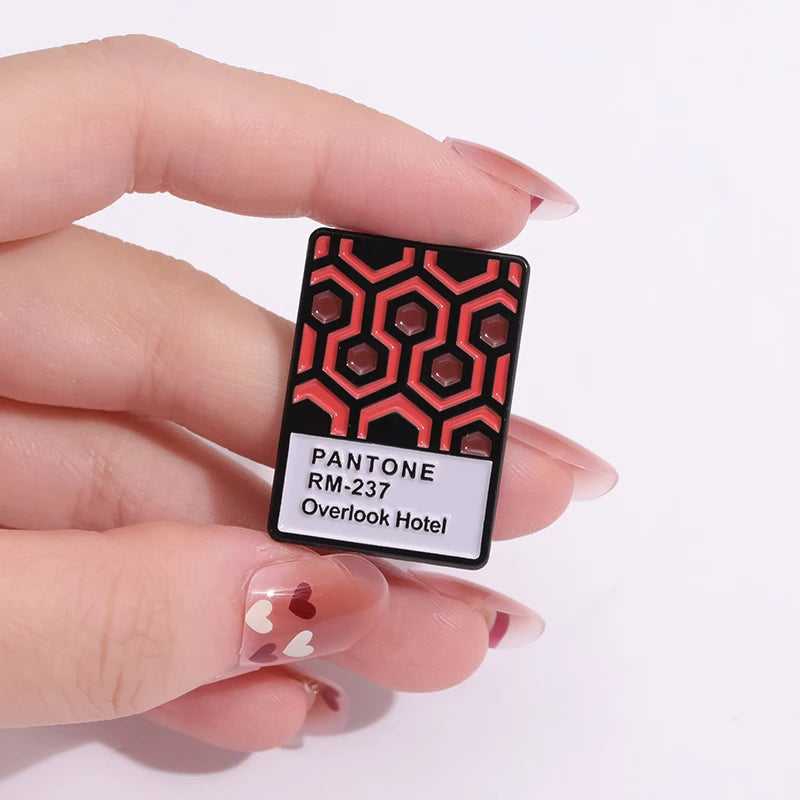 Horror Movie Enamel Pins Custom Evil Guy Killer Brooches Lapel Badges Halloween Gothic Jewelry Gift for Fn Friends