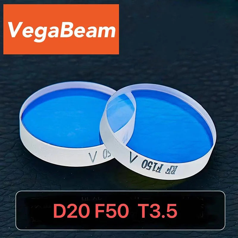 Handheld Laser Welding Collimator Lens Focus Lens D20 x 4.5 F150 3.5 For 21T/23T Protective Qilin laser welding gun 21T/23T etc