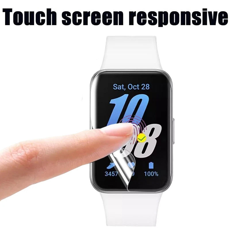 5PCS Hydrogel Film For Samsung Galaxy Fit 3 HD Screen Protector Anti-scratch Protective Film for Samsung Galaxy Fit3 Not Glass