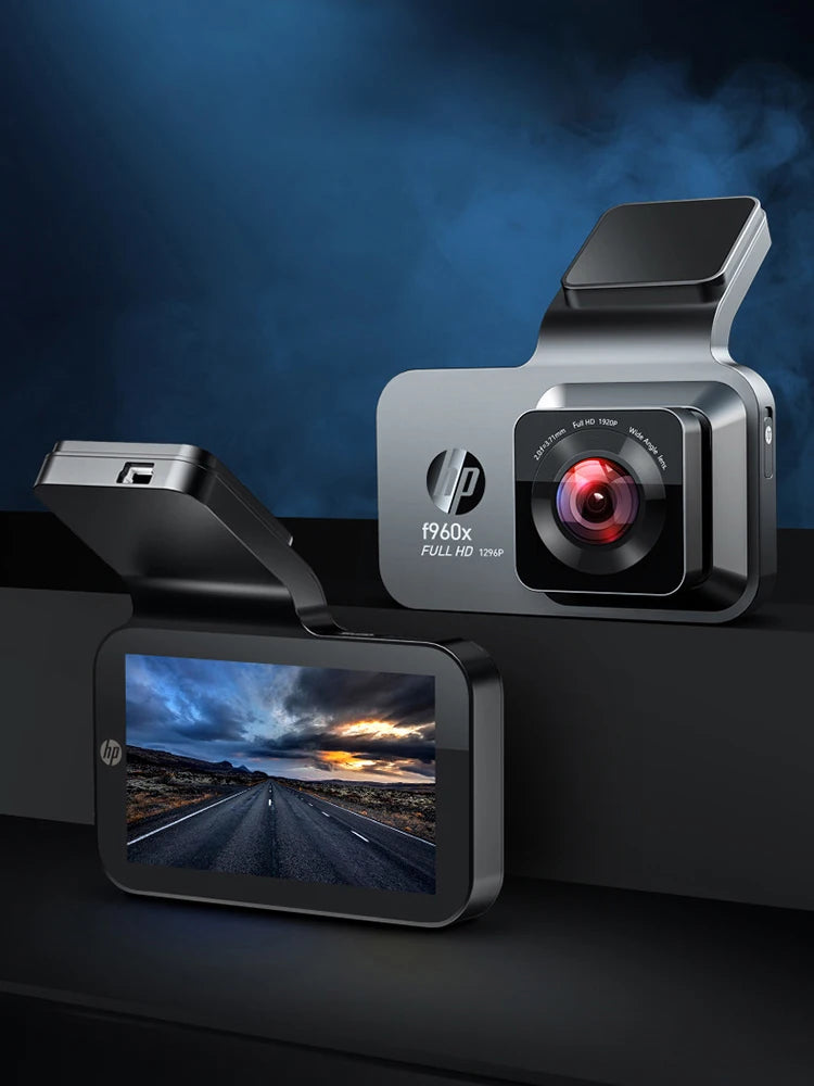 HP Car Recorder HD Night Vision 1296P Car WiFi Car DVR Video Loop Video Parking Monitoring