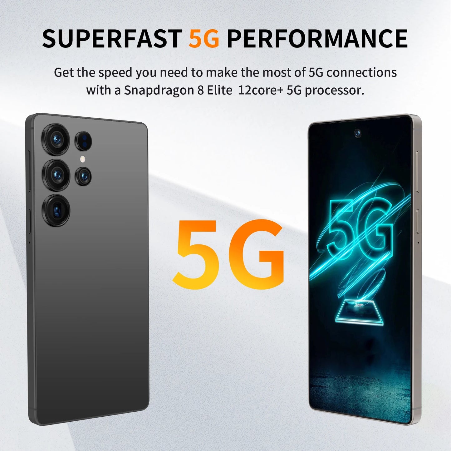 HOT 2025 new S25 Ultra original intelligent 5G dual card dual standby Android 14 system global version phones 8000mAh battery
