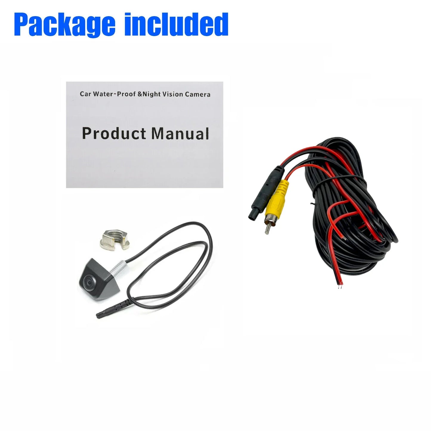 HD Vehicl Waterproof Rear View Parking Cam Auto Car Car Reverse Backup Universal Night Vision CCD HD Automobiles Reverse Camera