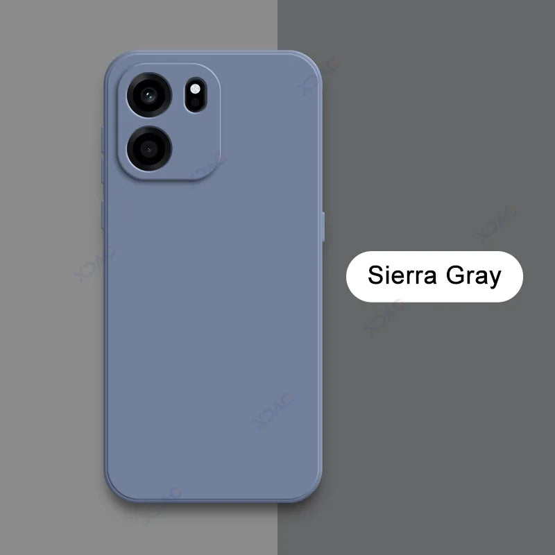 Luxury Dual Liner Phone Cases for OnePlus Turbo 6V Nord CE6 Shockproof Covers Turbo6V NordCE6 CE 6 Square Liquid Silicone Coque
