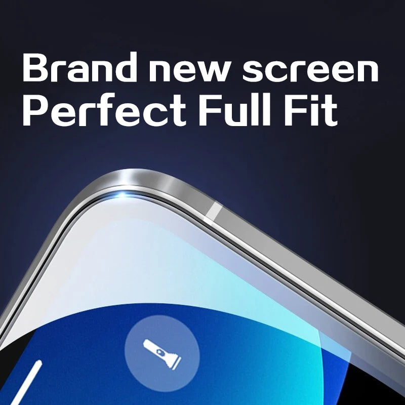 3-5Pcs Full Cover Screen Protector For iPhone 15 14 13 12 11 Pro Max Protective Glass For iPhone X XR XS Max Tempered Glass Film