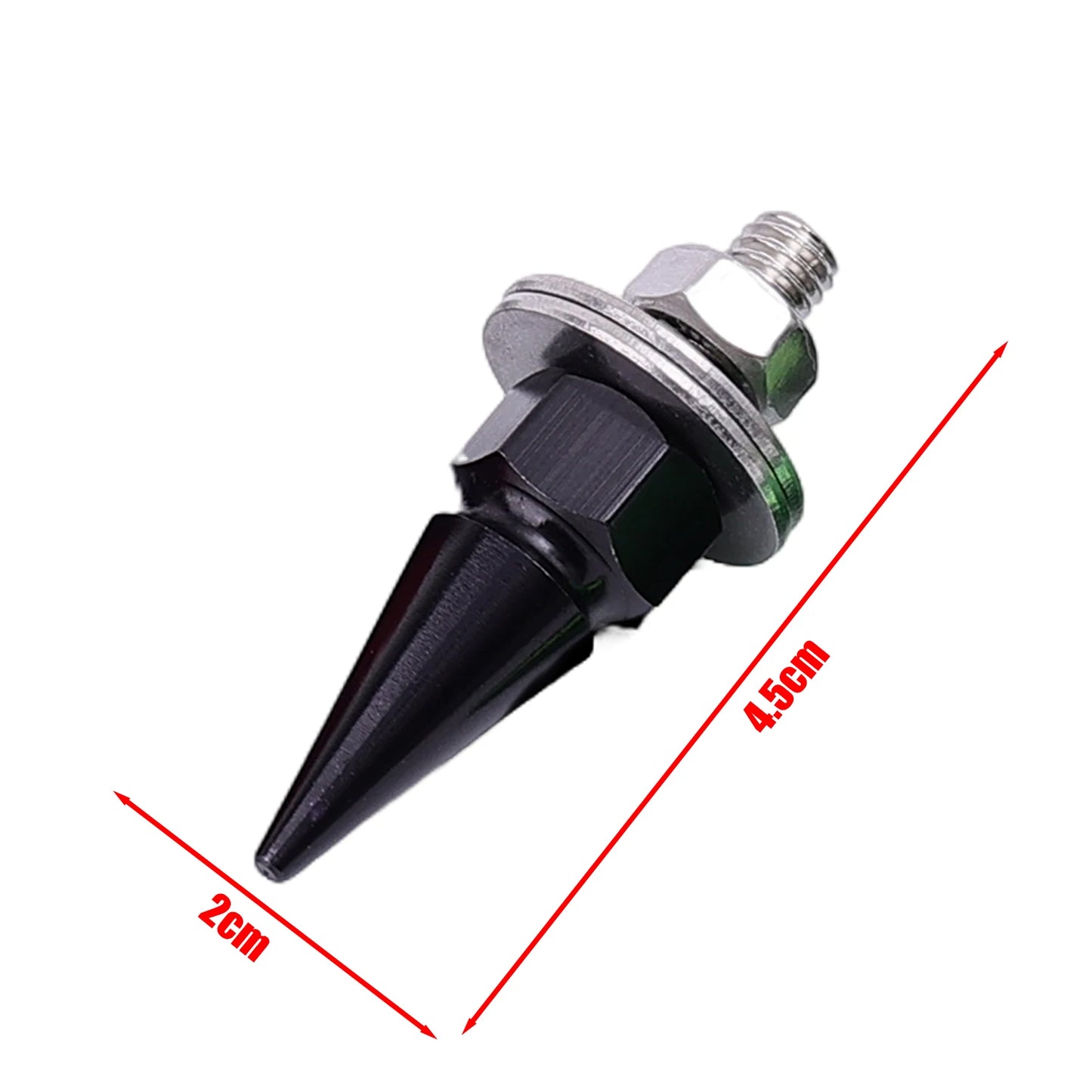 M6 Threaded Tips Screw Car Modified Fasteners Fender Washer Bumper Engine Screws License Plate Aluminium Alloy Bolts