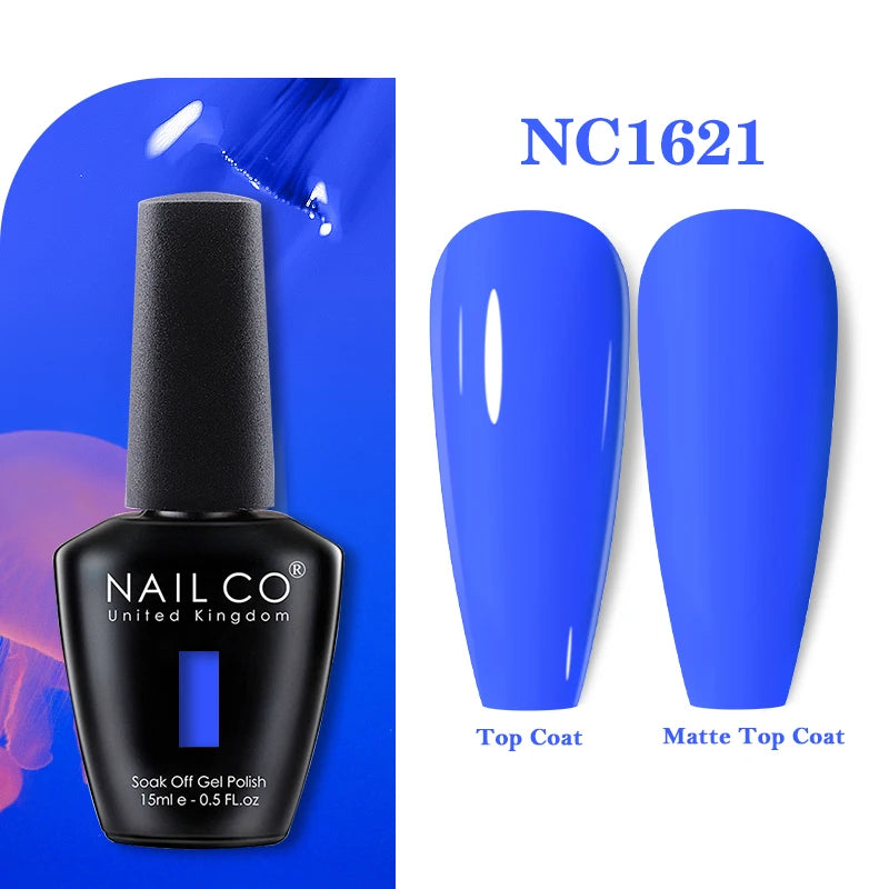 NAILCO Gel Nail Polish 15ml Nail Art Vernis Semi Permanent Soak off UV Gel Polish Gel Manicure Nail Varnish Nail Color Ongles