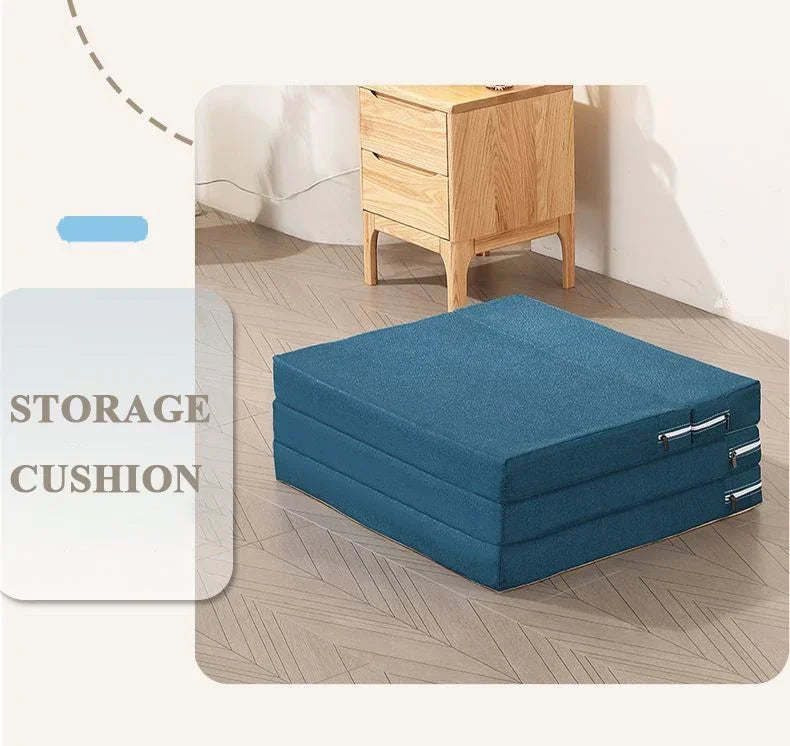 Home Lunch break folding mattress primary school students office floor paving car tatami sponge mat nap floor mat  foam mattress