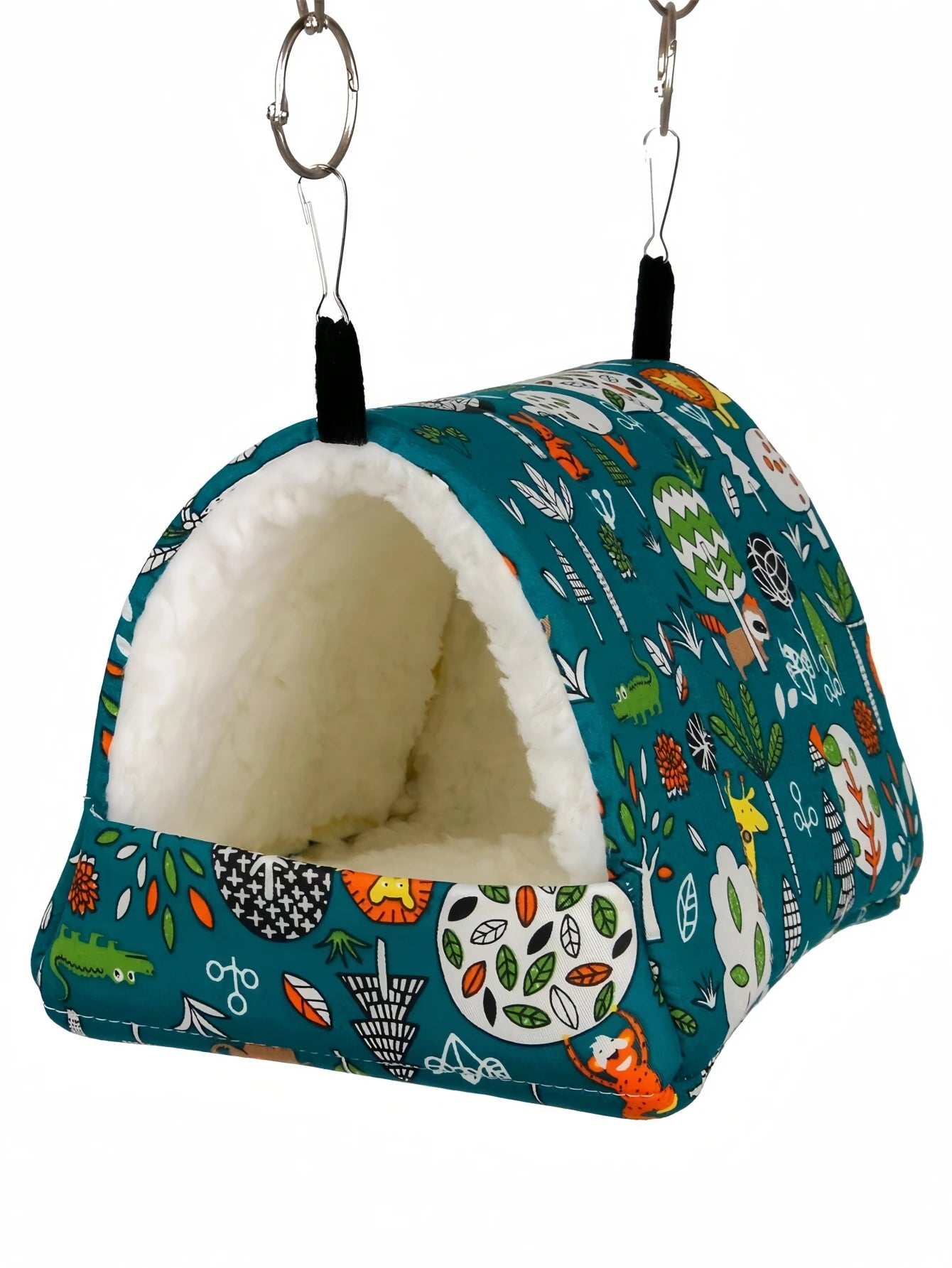 1pc, S/M/L/Xl Birdcage, Warm Bird'S Nest, Winter Bed, House Shed, Hanging Bed, Tent, Plush Hiding Room, Small Pet Parrot