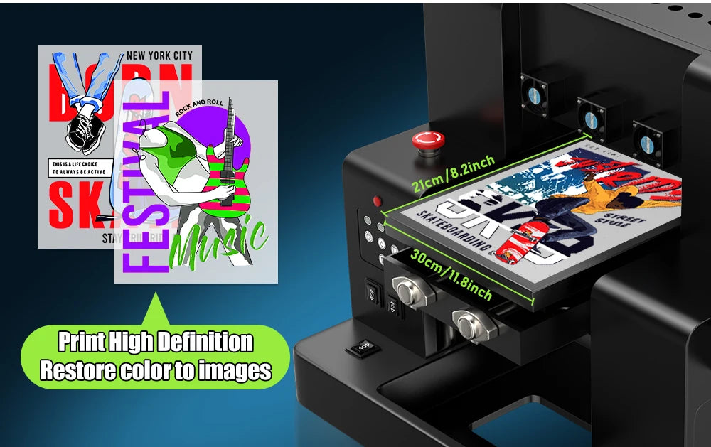 A4 UV DTF Printer XP600 impresora UV Flatbed Printer UV DTF Sticker Printing Machine For Acrylic Bottle Mug TPU