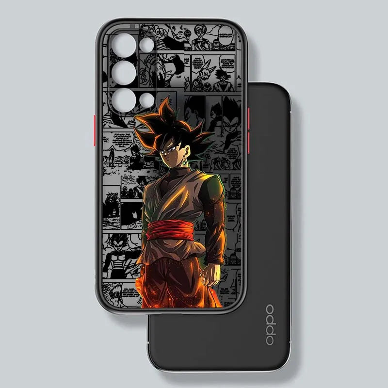 Anime D-Dragon Ball Popular For OPPO Find X3 X5 Lite Pro A98 A94 A93 A79 A76 A58 A57 5G Frosted Translucent Phone Case