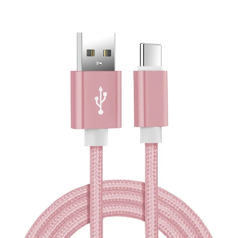 5A Super Fast Charging Type C USB Cable for Samsung Huawei Xiaomi OPPO Honor Redmi POCO Realme iQOO Quick Charging Braided Cable