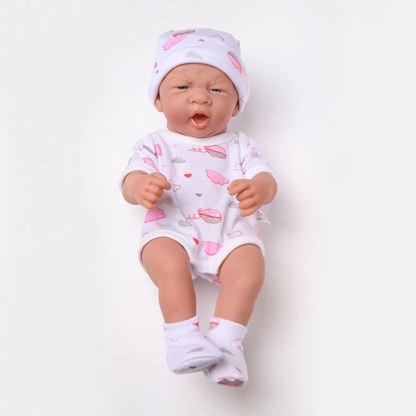 35CM 14inch Baby Dolls Cute Soft Silicone Baby Reborn Baby Doll Toys For Children Girls Gifts Lifelike Full Body Girl Dolls