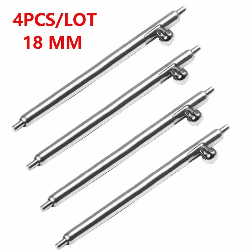 18mm 20mm 22mm 24mm Quick Release Spring Bars Pins For Sumsung Gear S2 S3 Pins Watch Strap Replacement Band-  4Pcs/lot