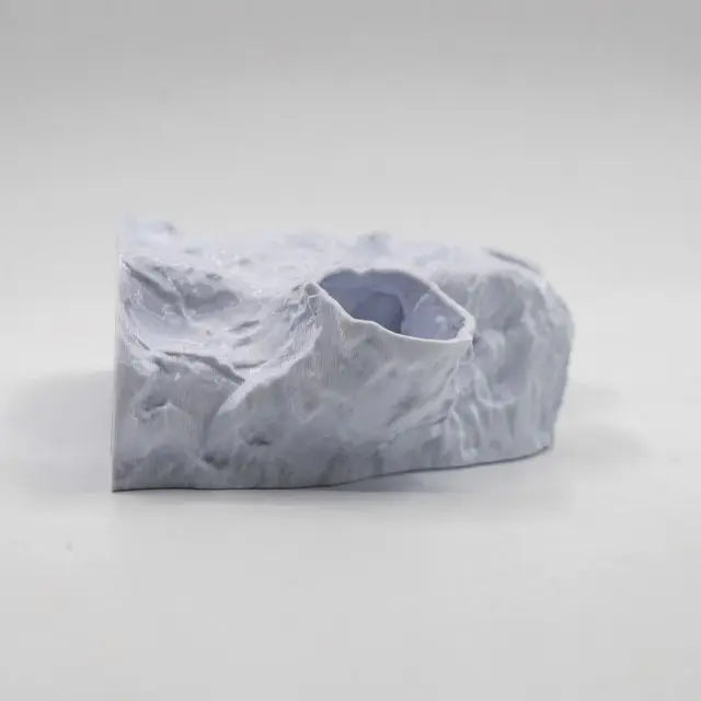 Fish Tank Underground Cave for Fish Shrimp Reptile Shelter Hiding Houses, Landscaping Ornaments 3D Printing Aqaurium Decorations