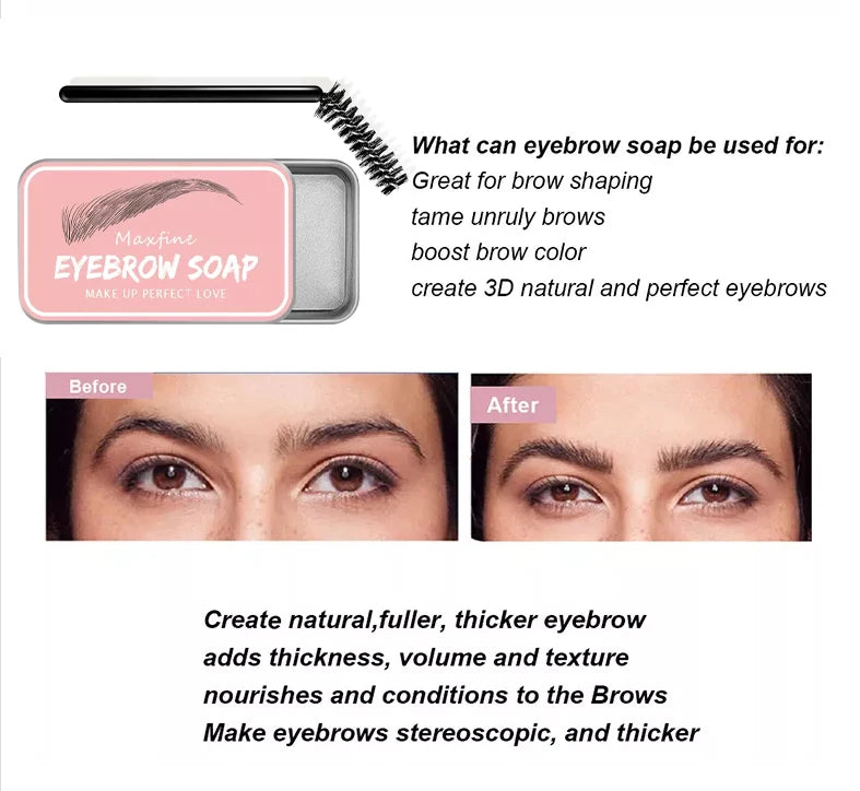 Transparent waterproof mascara lasting portable shape without smudging.