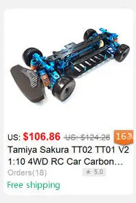 RC Car 3RACING Sakura D5 D5Pro D5M KIT 1:10 Carbon Fiber DIY Model Remote Control Super Rear Drive Drift High Speed Racing Frame