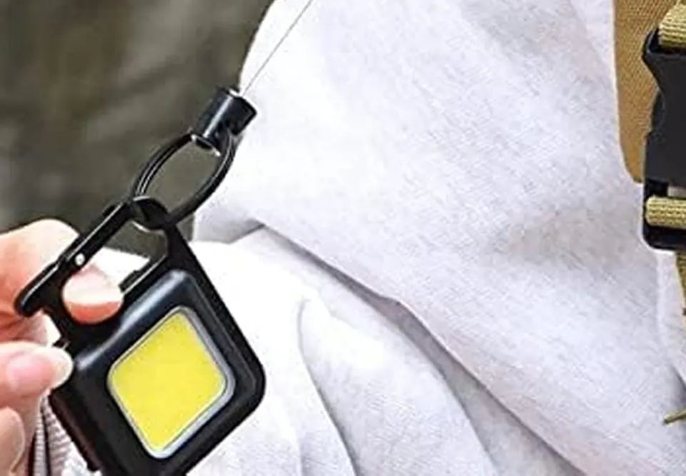 1PC New Outdoor Automatic Retractable Wire Rope Luya Anti-theft Tactical Keychain Telescopic Keychain Retractable Hook Tool