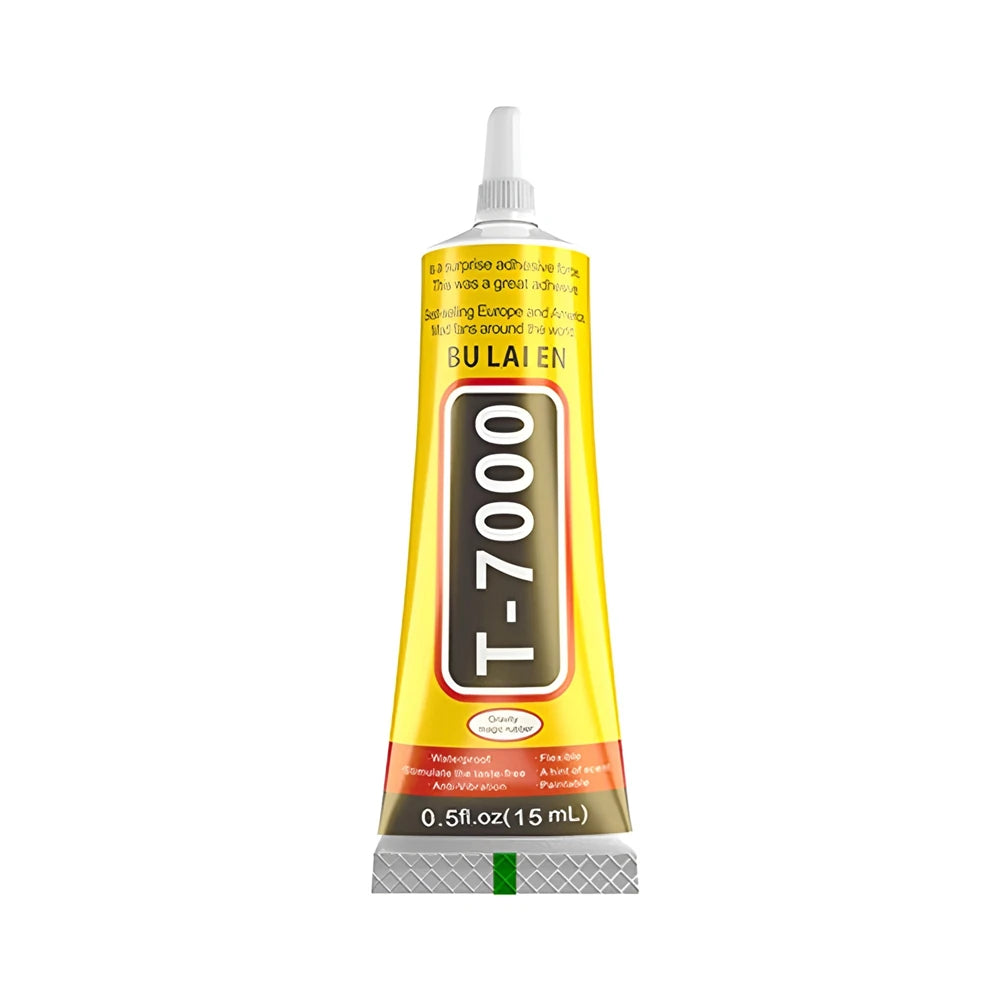 T7000 Black Contact Cellphone Tablet Repair Adhesive Zhanlida Strong t-7000 Glue 15ML 50ML 110ML with Fine Needle Outlet