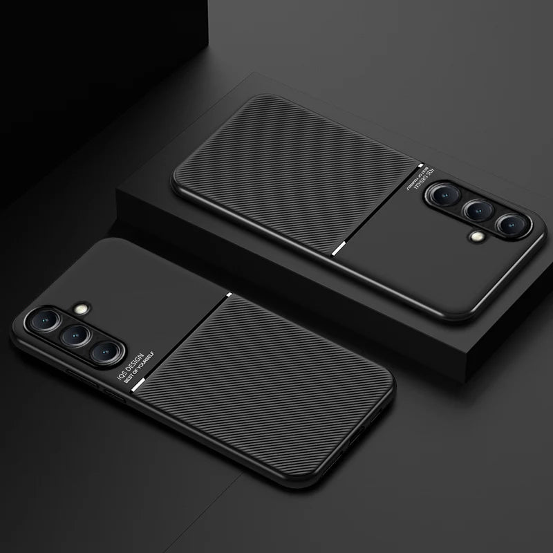 For Samsung Galaxy S26 S25 S24 S23 Plus Ultra Magnetic Case For Samsung S26 25 Edge S25 S24 S23 FE Matte Anti Slip Phone Case