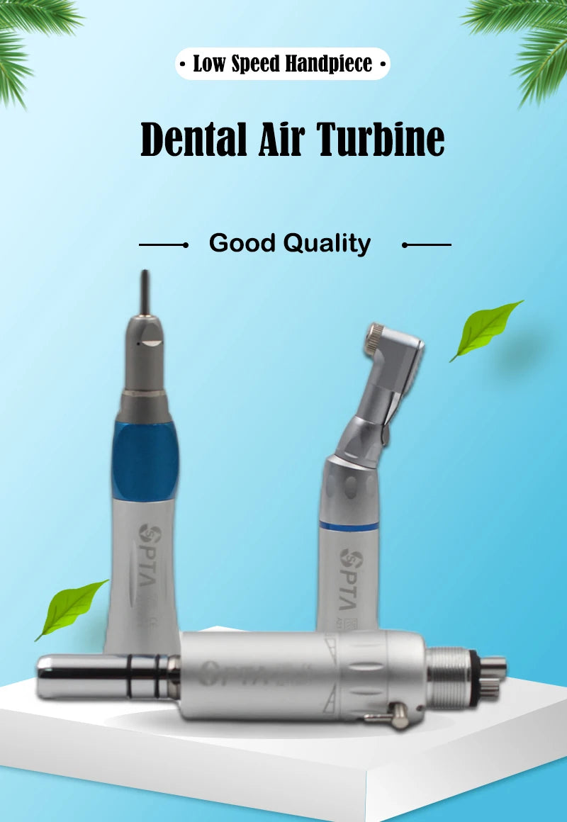 Dental 2Hole 4Hole Air Motor External Slow Low Speed Handpiece High Quality Kit Latch type Push Button Dental Tools