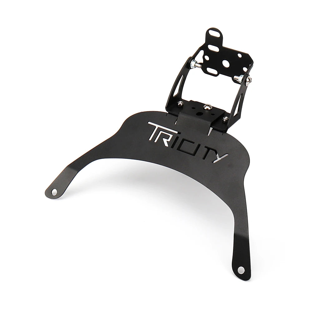 For YAMAHA TRICITY Tricity New Motorcycle Phone Holder Stand GPS Navigation Plate Bracket Accessories Black Wireless charging