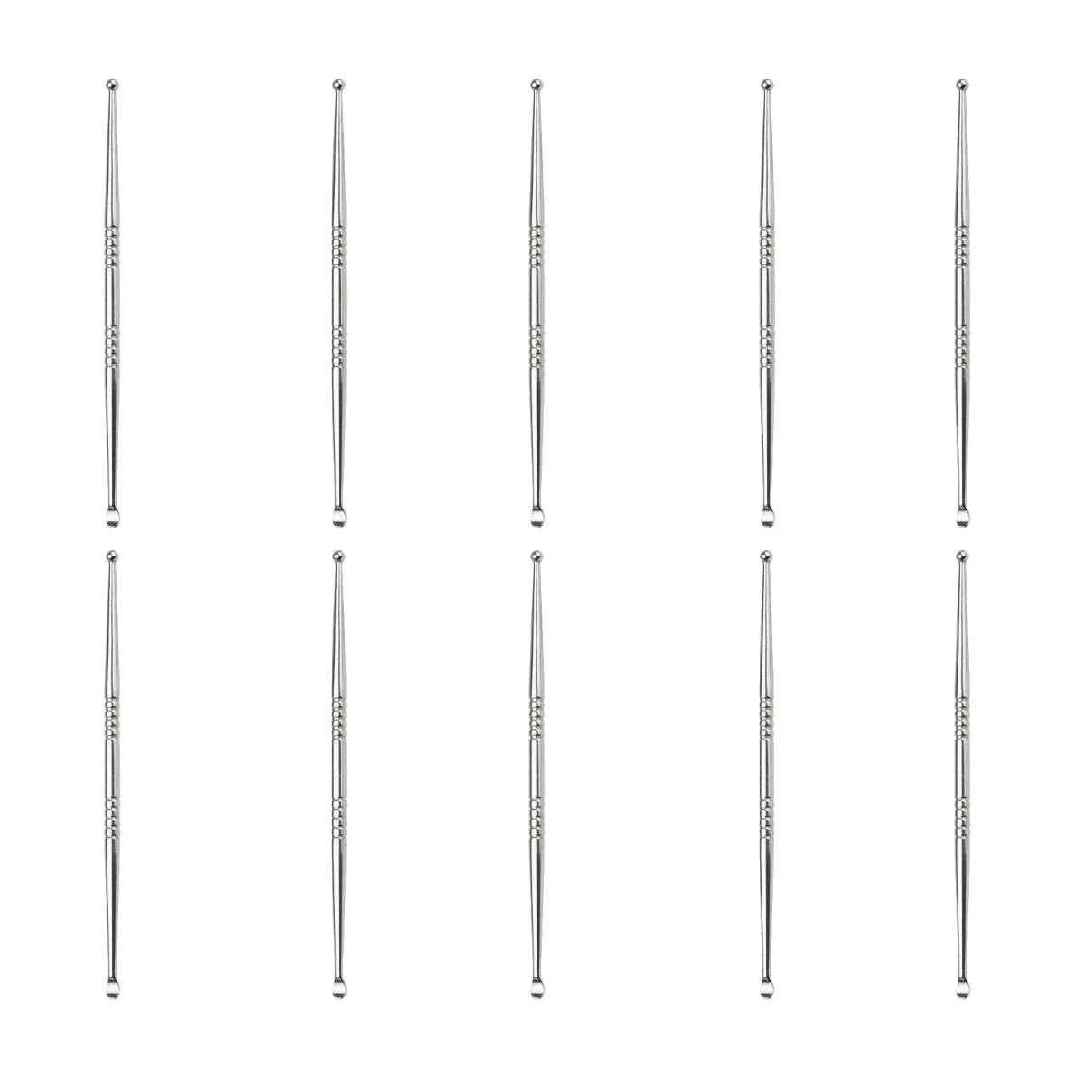 2/10pcs Tonsil Stone Removal Ear Wax Remover Tool Steel Remover Mouth Cleaning Care Tools Tonsil Stone Remover Health Care