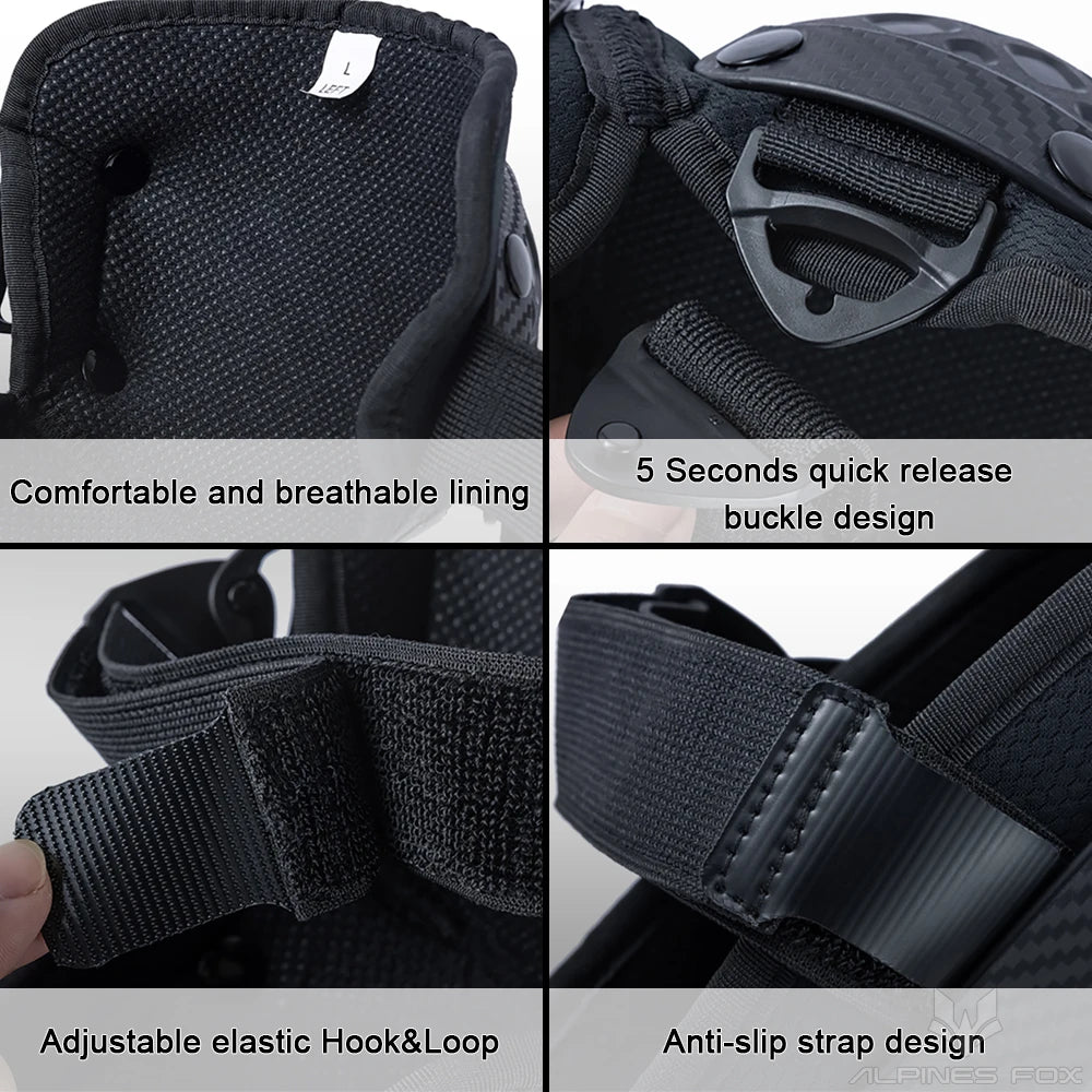 Vemar New Motorcycle Knee Pad Elbow Protective Combo Knee Protector Equipment Gear Four Seasons Outdoor Sport Motocross Knee Pad