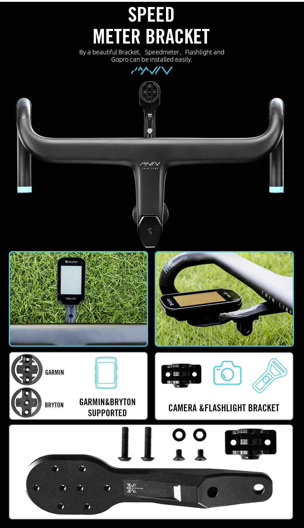 LEXON Full Carbon Road Integrated Handlebar Ultralight Road Bike Handlebar T1000 Racing Bent Bar, Bicycle Accessories 28.6mm