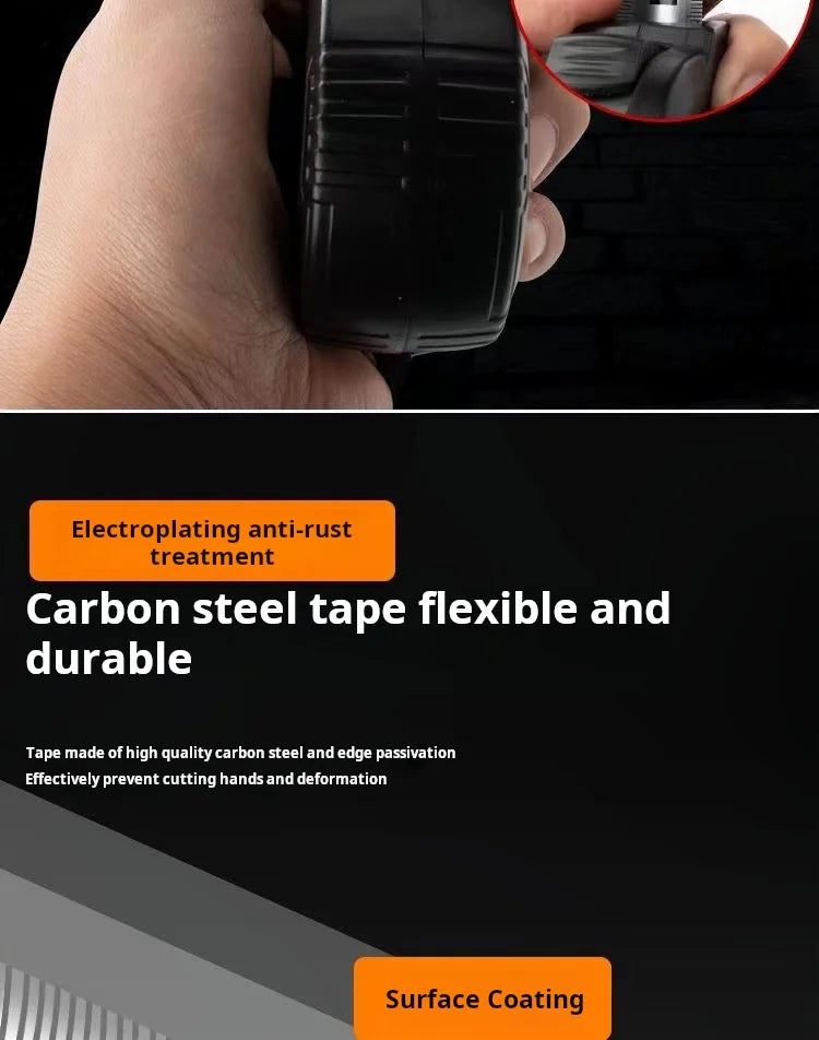 3/5/7.5/10 meter tape measure Anti-drop stainless steel tape measure Home site construction meter measure puller rule