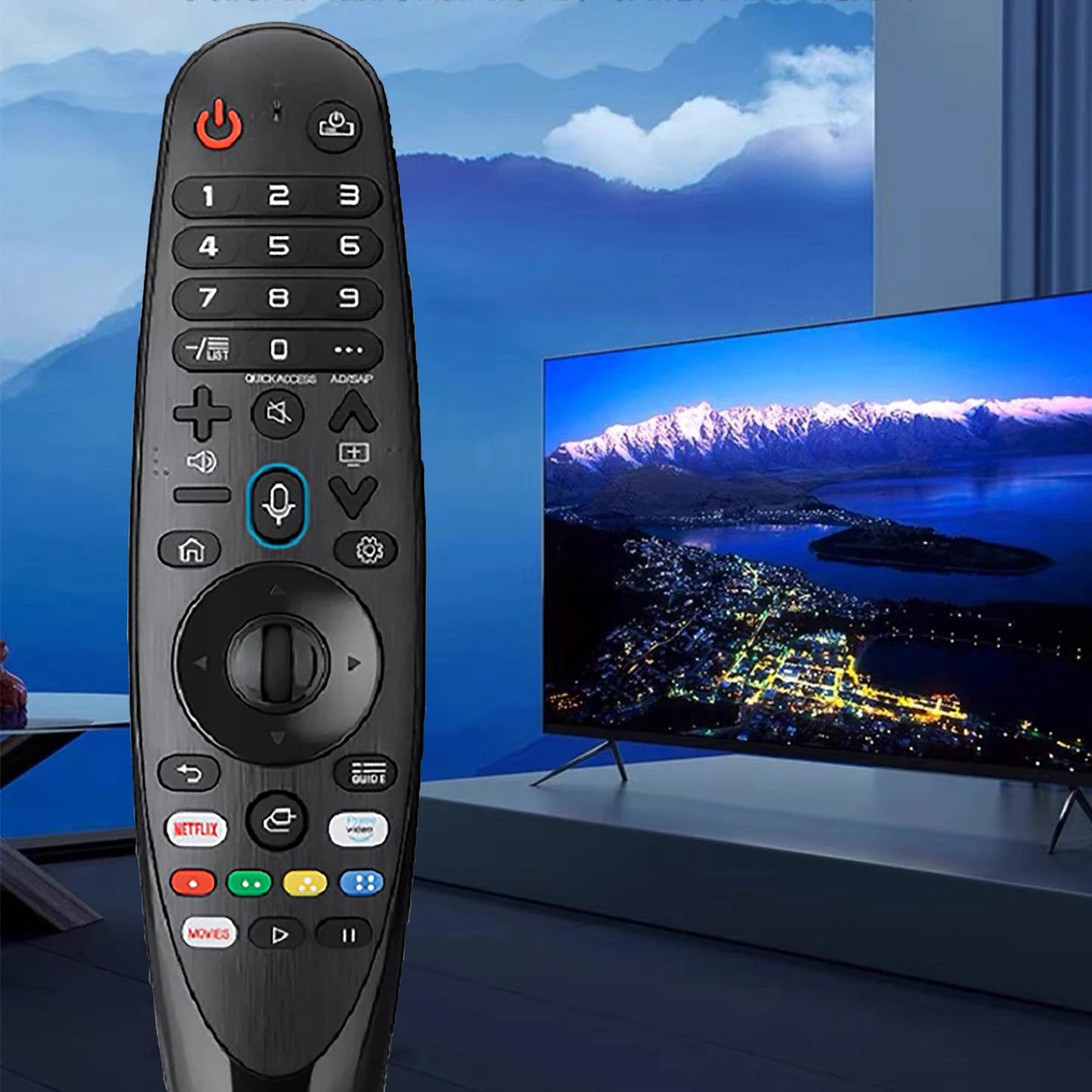 MR20GA Voice Magic Remote AKB75855501 for MR20GA TV Magic Remote Replacement AN-MR20GA MR19BA MR18BA with Pointer Function
