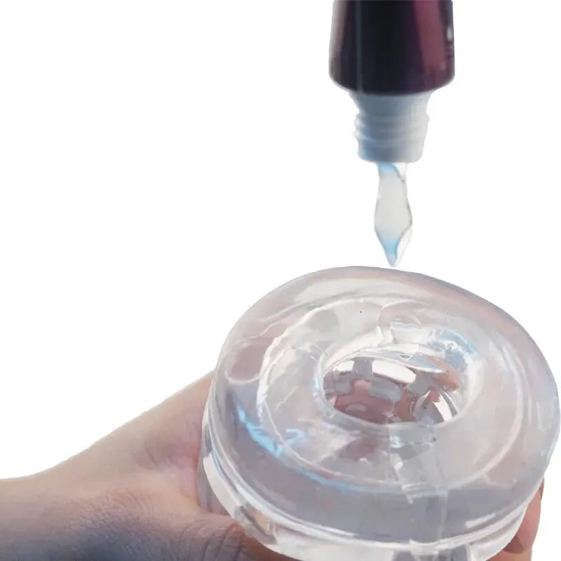 Male Masturbator Cup Soft Silicone Pussy Transparent Vagina Adult Goods Endurance Exercise Vacuum Pocket Cup for Adults Sex Toys