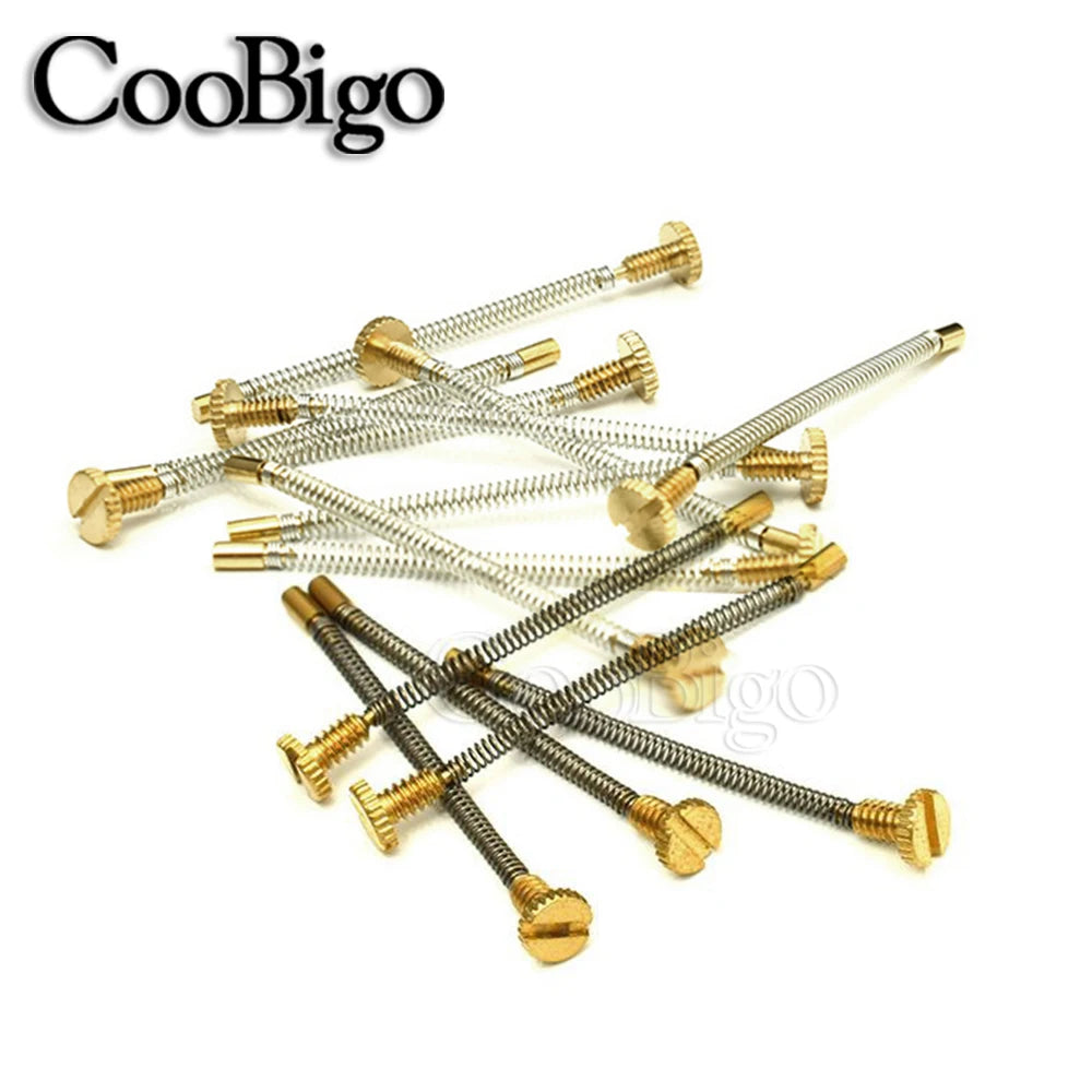 5pcs Kerosene Lighter Replacement Spring Screws for Petrol Oil Zippo Zorro Lighters Repair Smoking Cigarette Accessories Metal