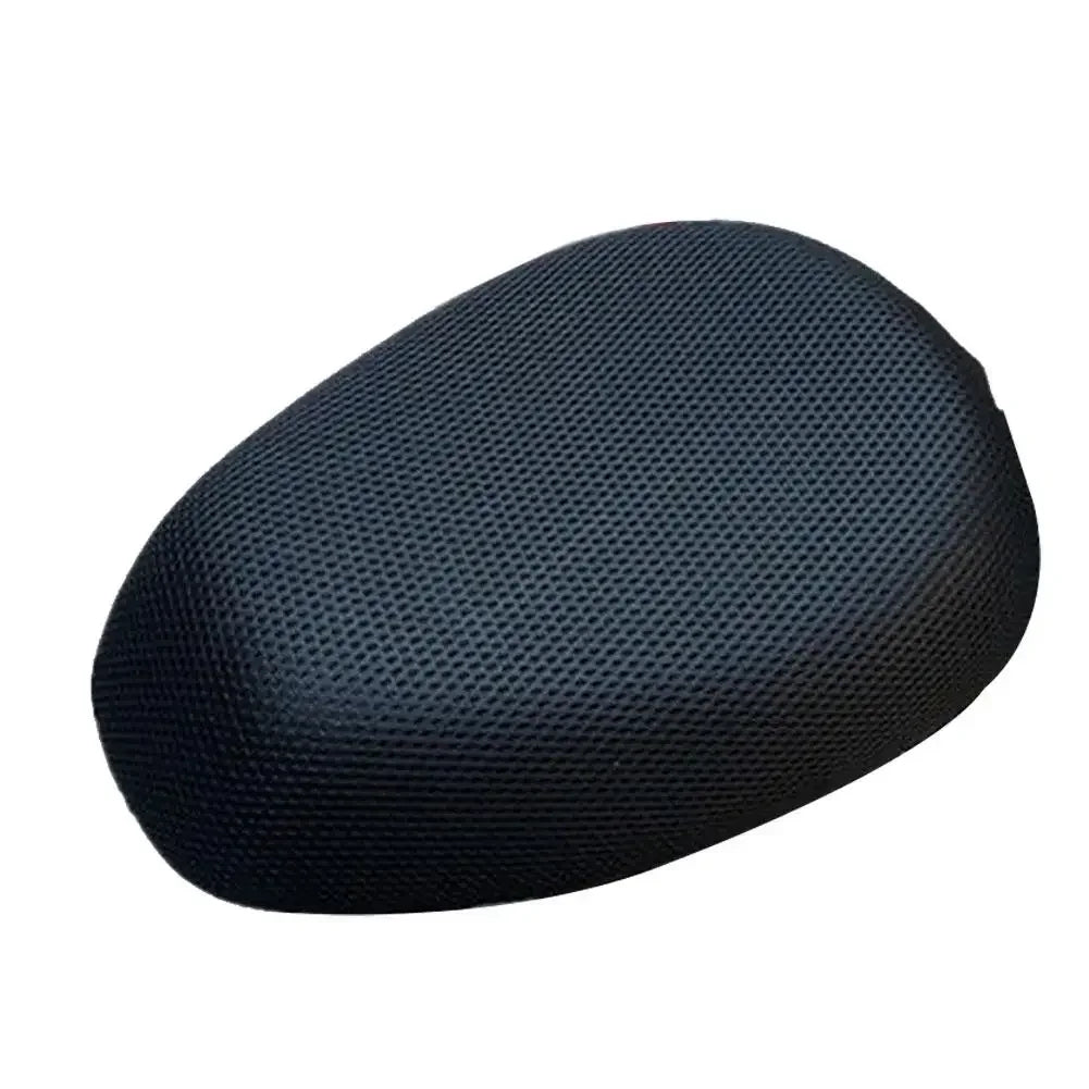 Motorcycle Electric Bike Breathable Seat Cover 3D Mesh Summer Heat Insulation Waterproof Pad Seat Cushion Honeycomb Mesh Cover