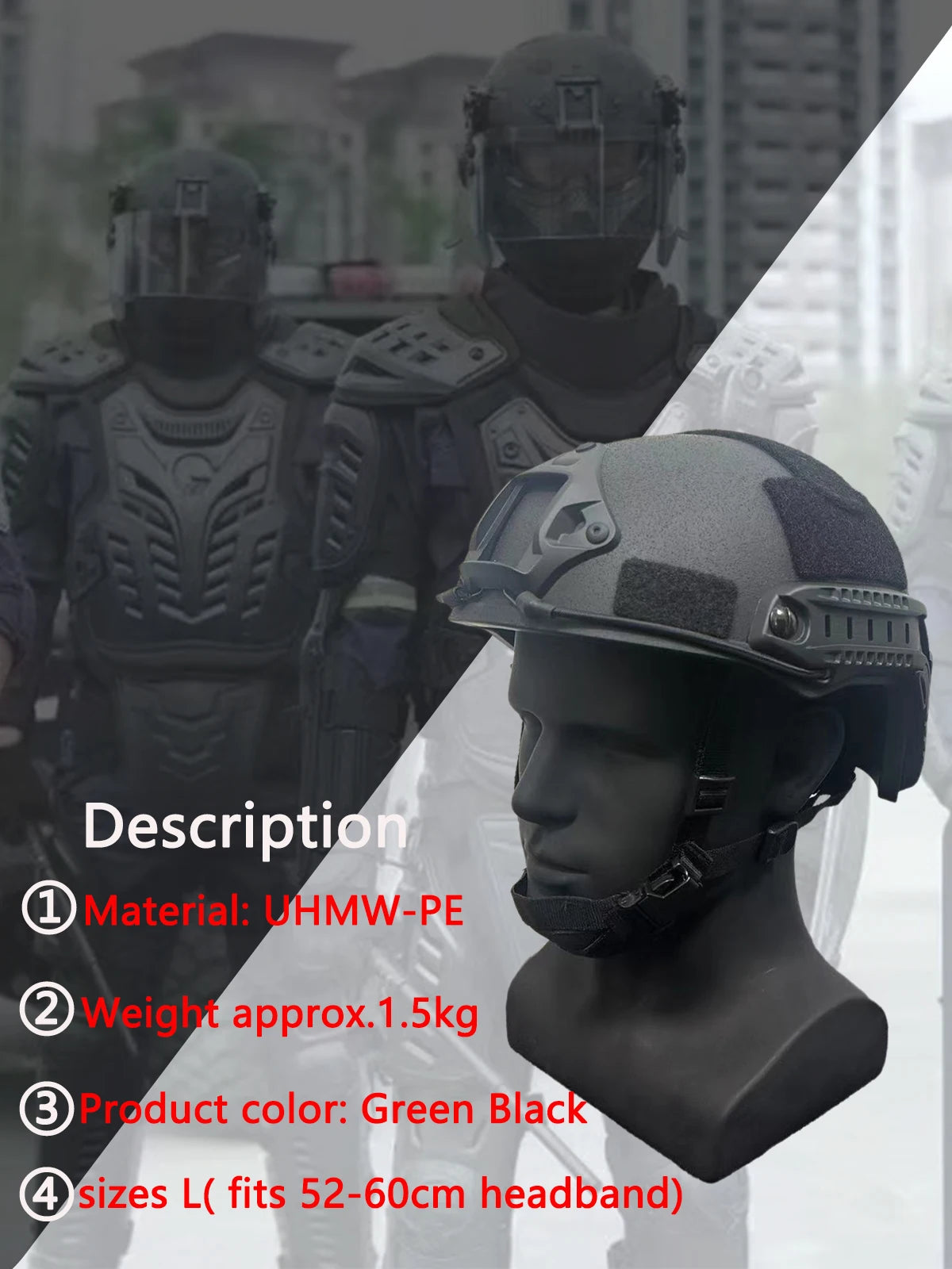 Tactical Ballistic ACH High Cut Helmet Kevlar High Quality Safety Helmet FAST NIJ IIIA Wendy's Suspension Liner Ballistic Helmet